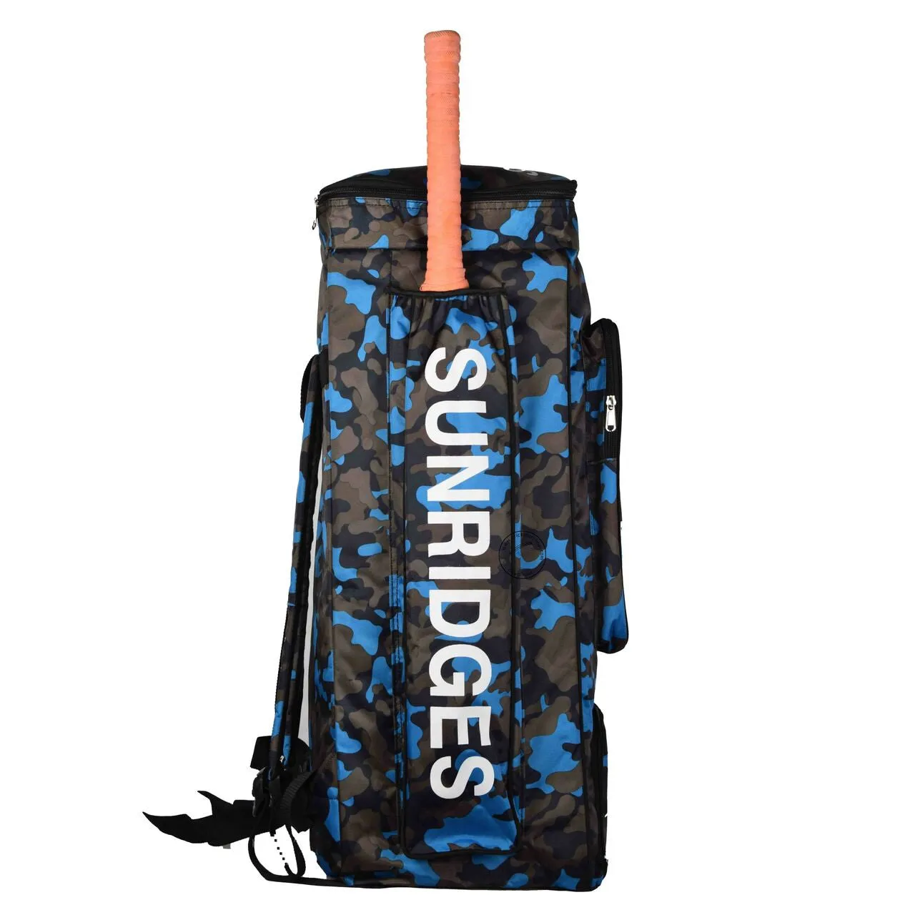 SS Duffle Camo Pack Blue Cricket Kit Bag