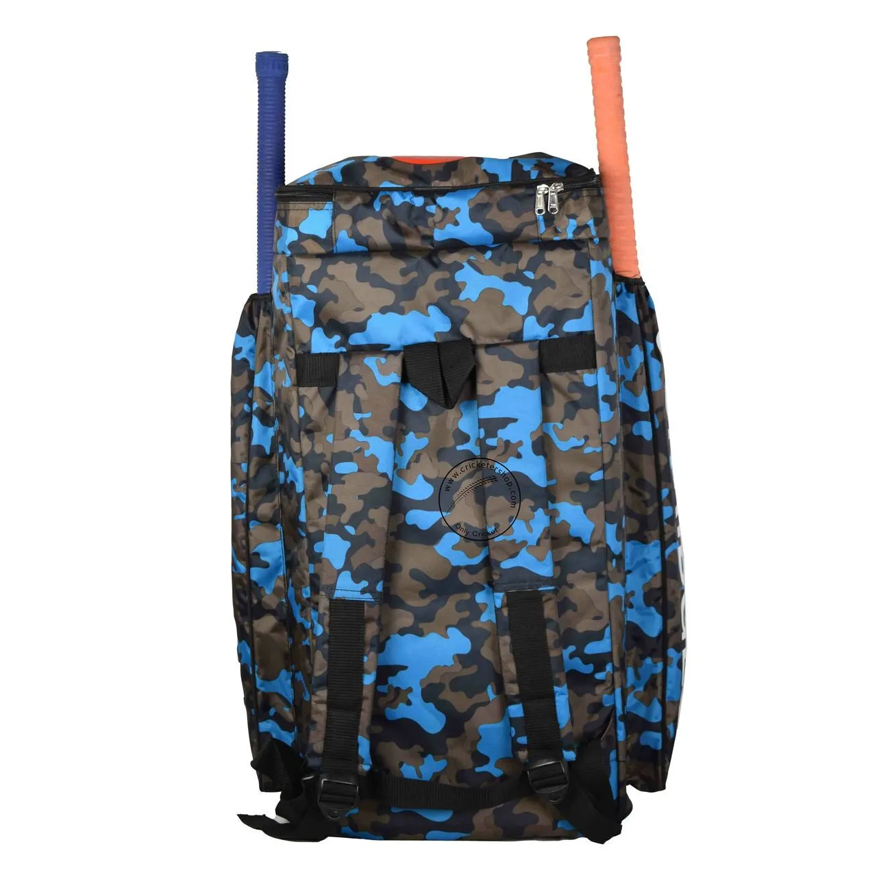 SS Duffle Camo Pack Blue Cricket Kit Bag
