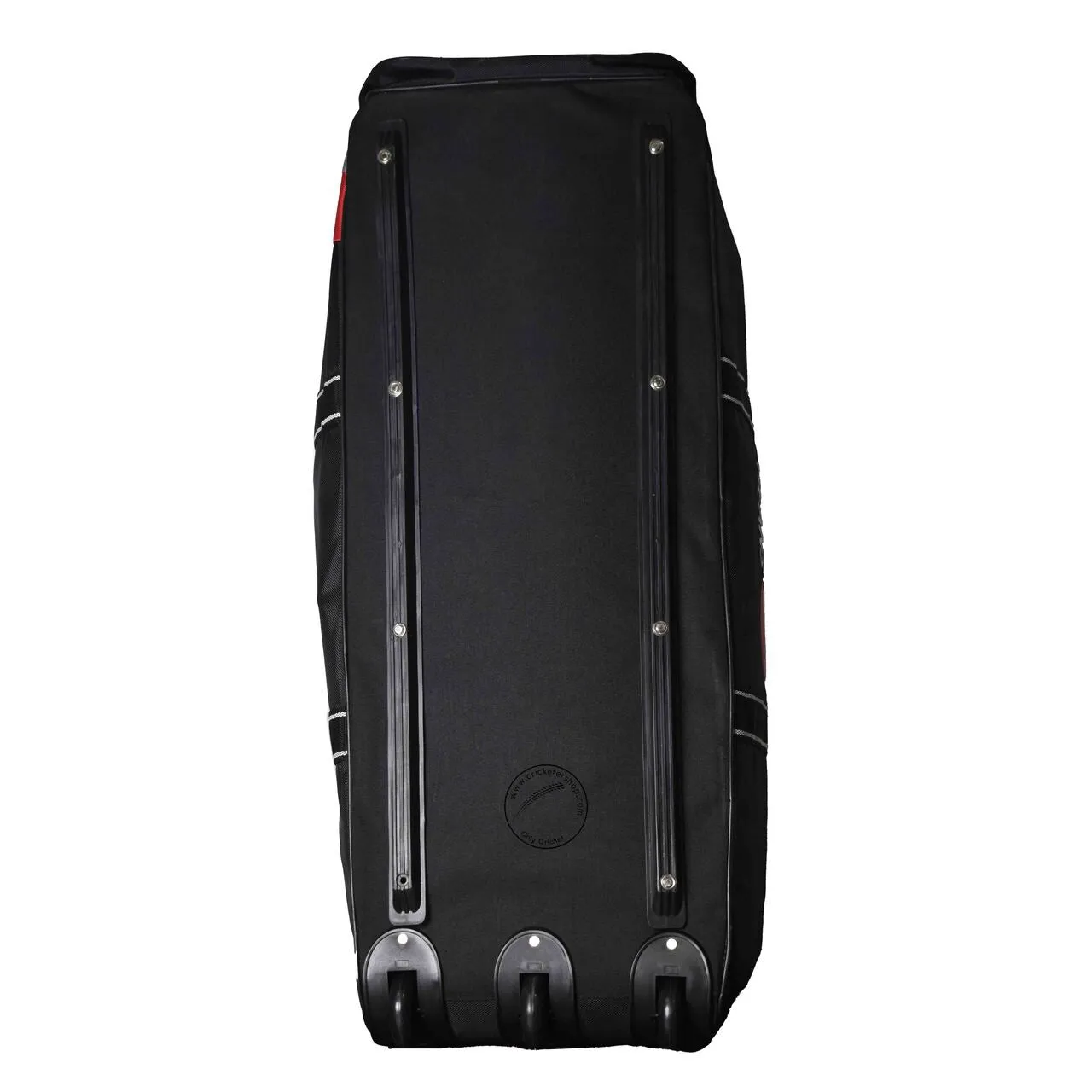 SS Elite Pro Wheel Cricket Kit Bag Black/Red