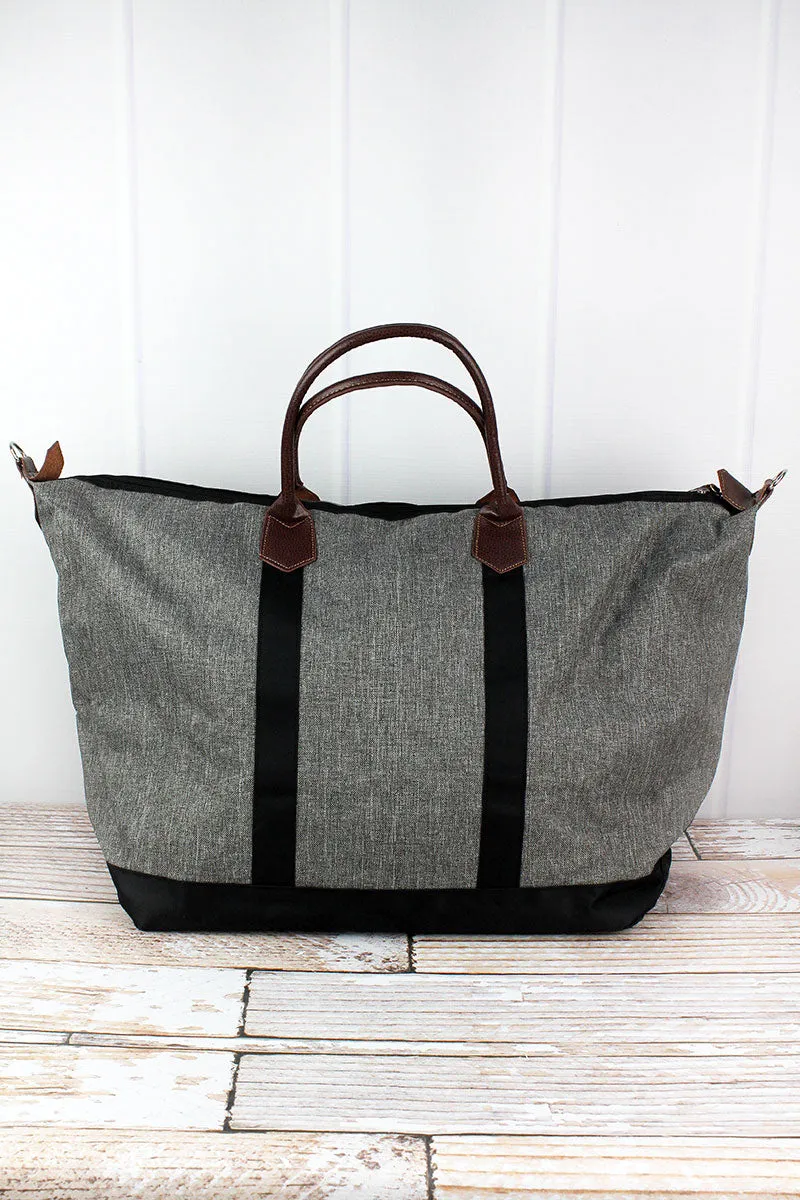 Steel Gray Crosshatch Weekender