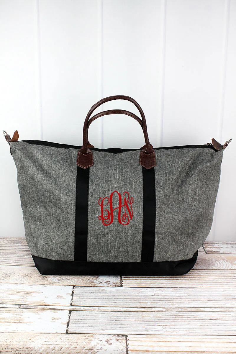 Steel Gray Crosshatch Weekender