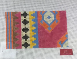 Stitch Rock Designs CL-T01 Turkish Kilim Clutch