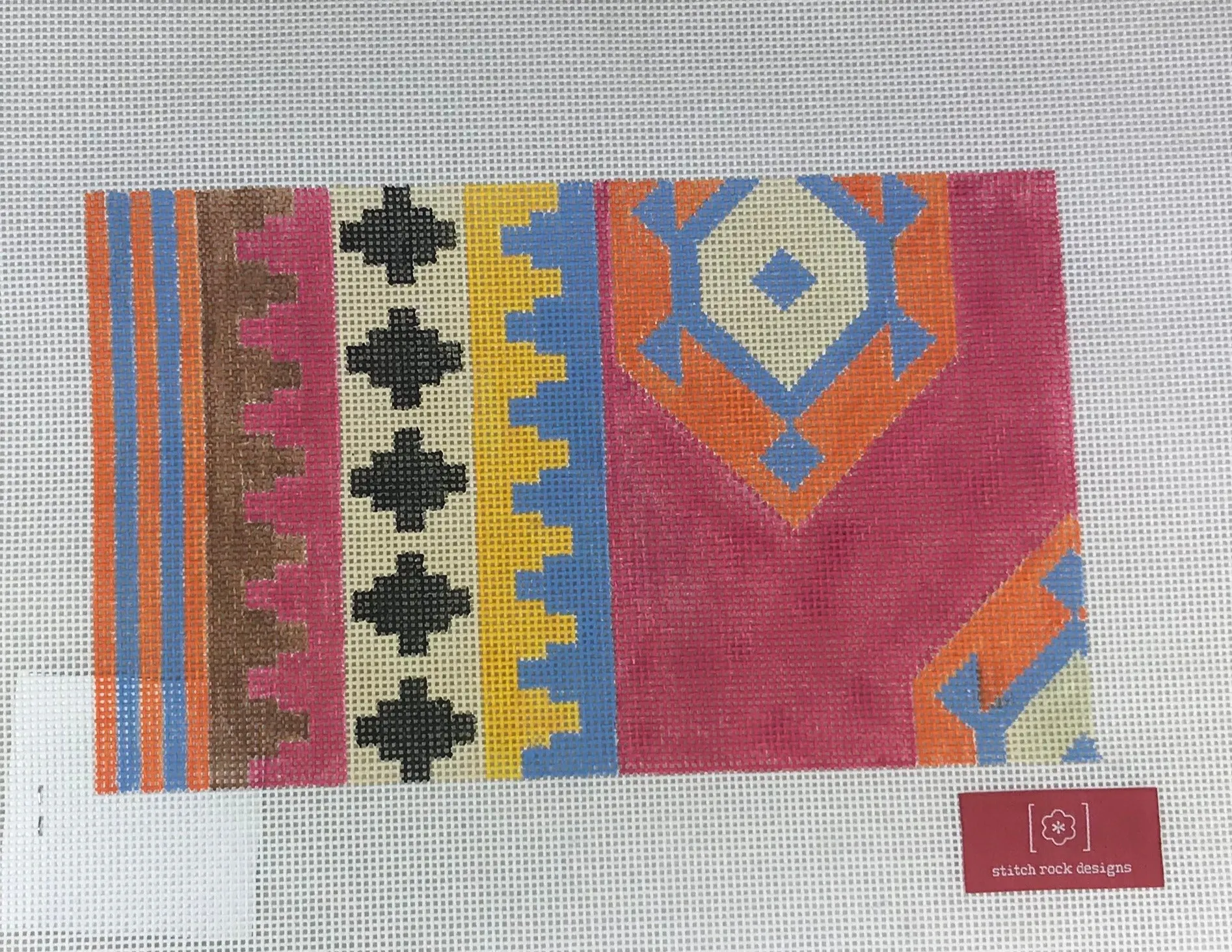 Stitch Rock Designs CL-T01 Turkish Kilim Clutch