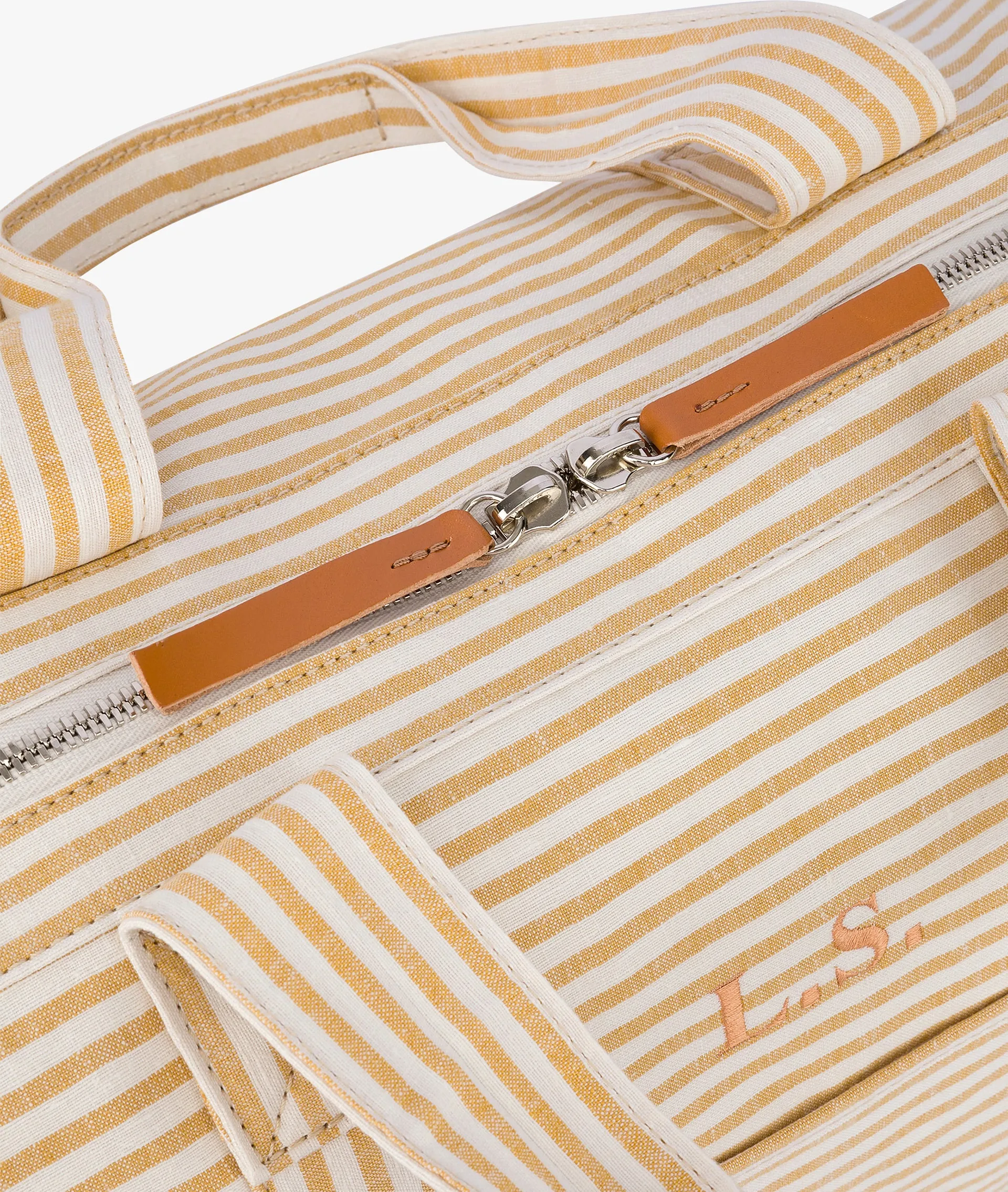 Striped Duffle Bag - Philosophy by Lorenzo Serafini 