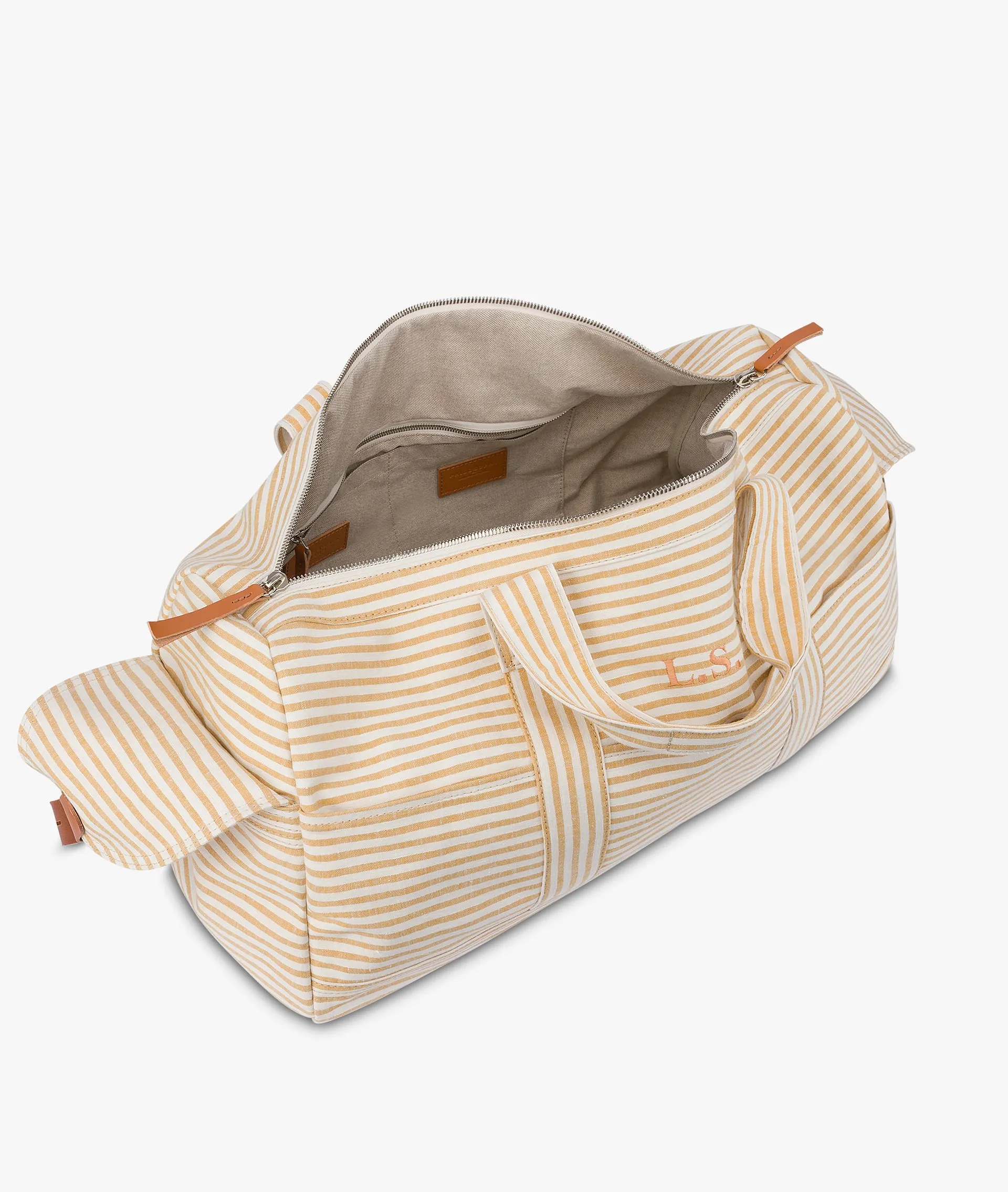Striped Duffle Bag - Philosophy by Lorenzo Serafini 