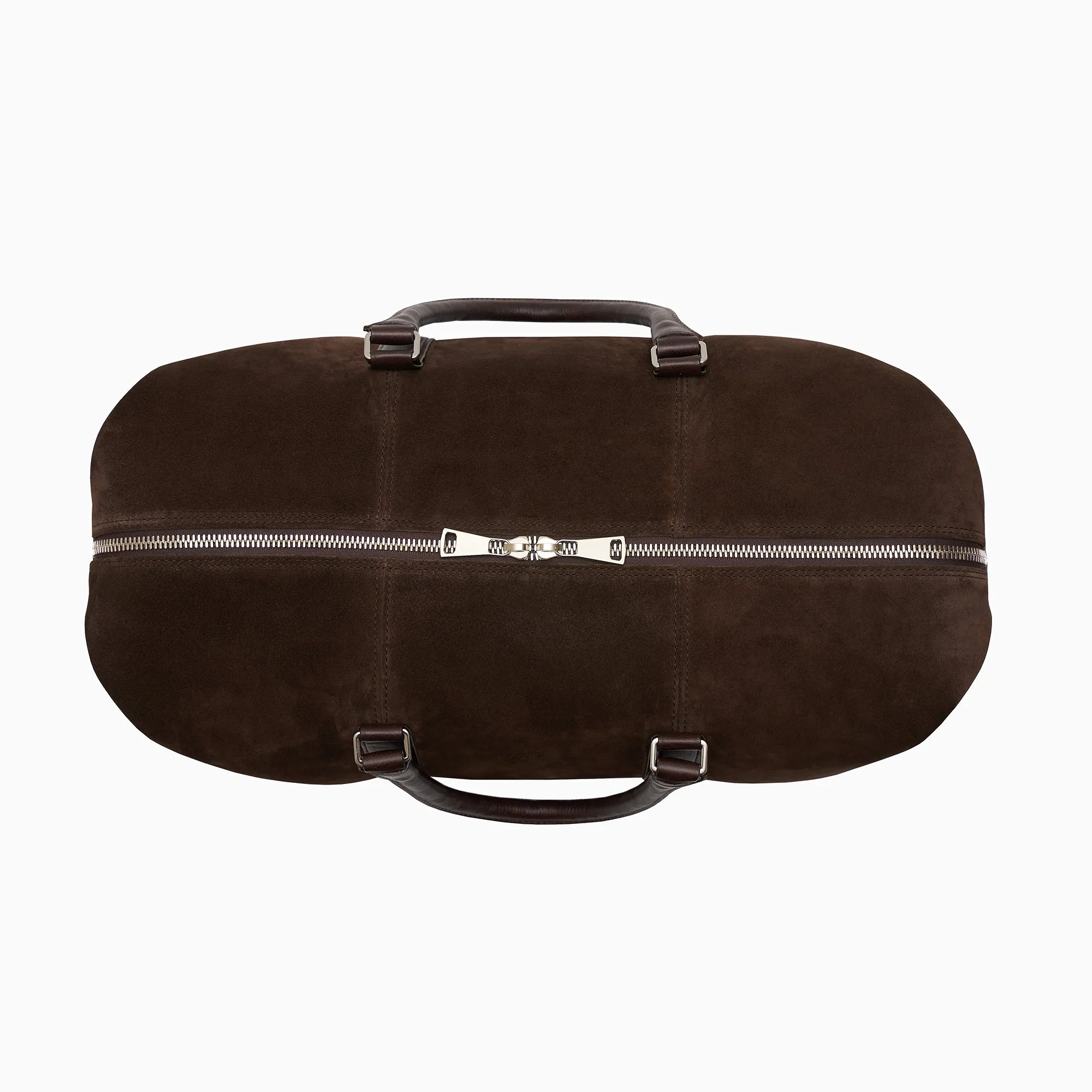 Suede Weekender Bag