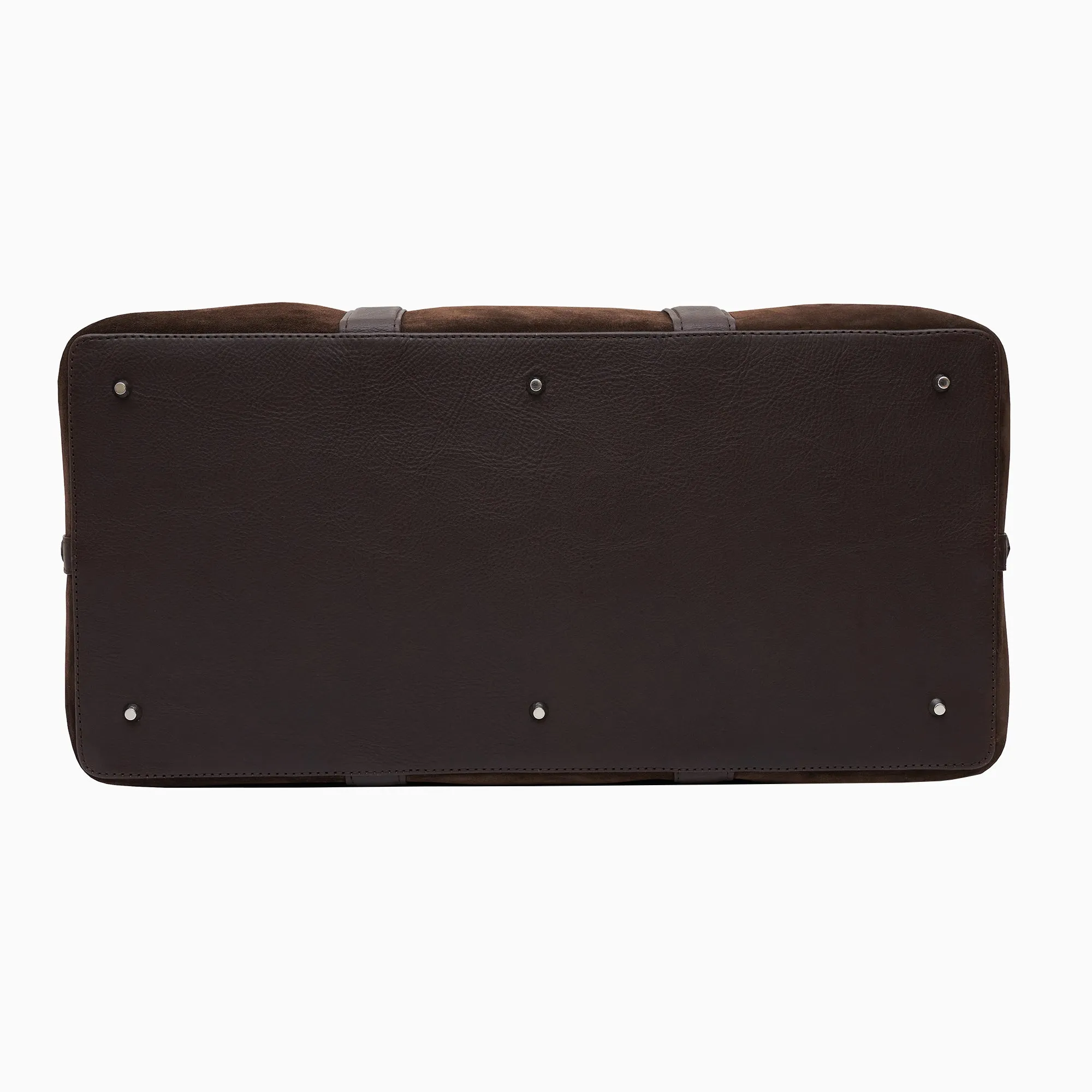 Suede Weekender Bag