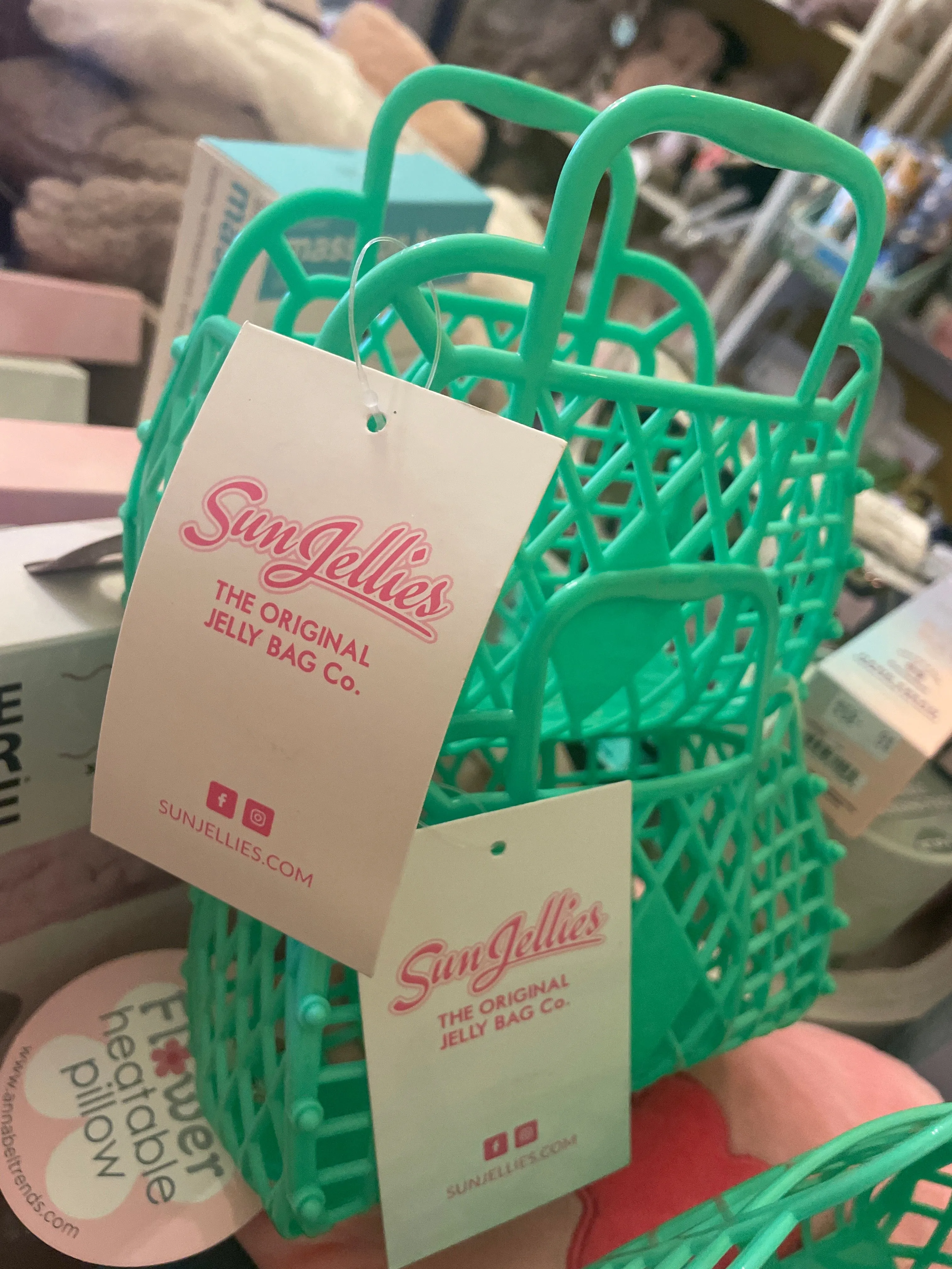 Sun Jellies | Mini Retro Bag Green