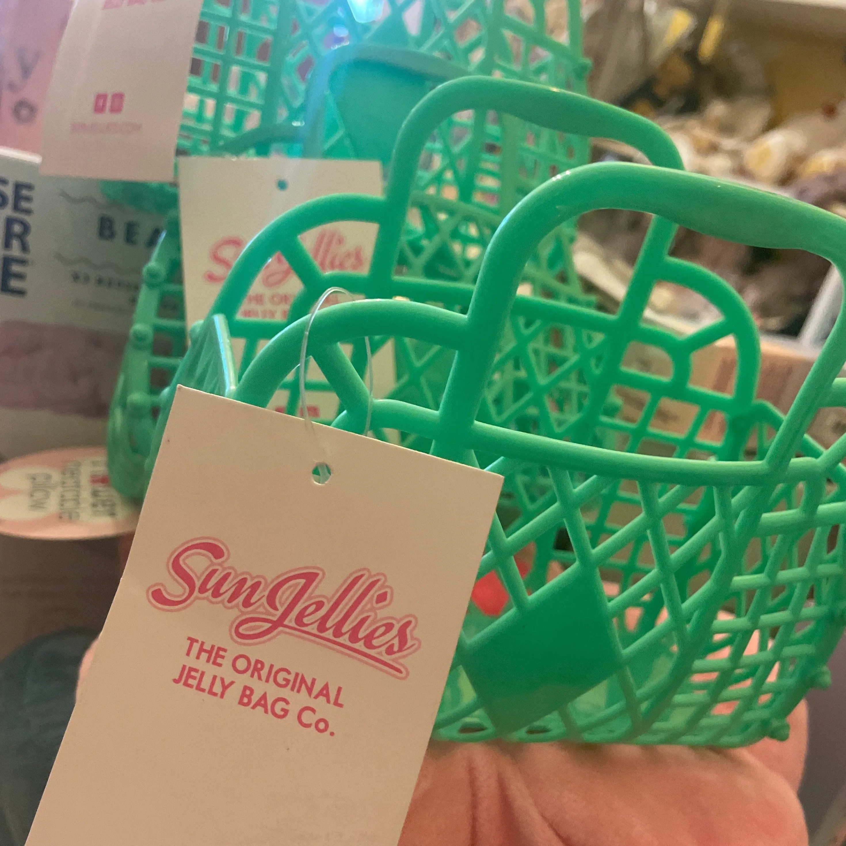 Sun Jellies | Mini Retro Bag Green