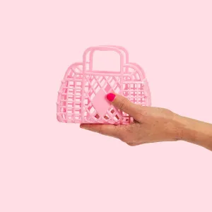 Sun Jellies | Mini Retro Bag Pink