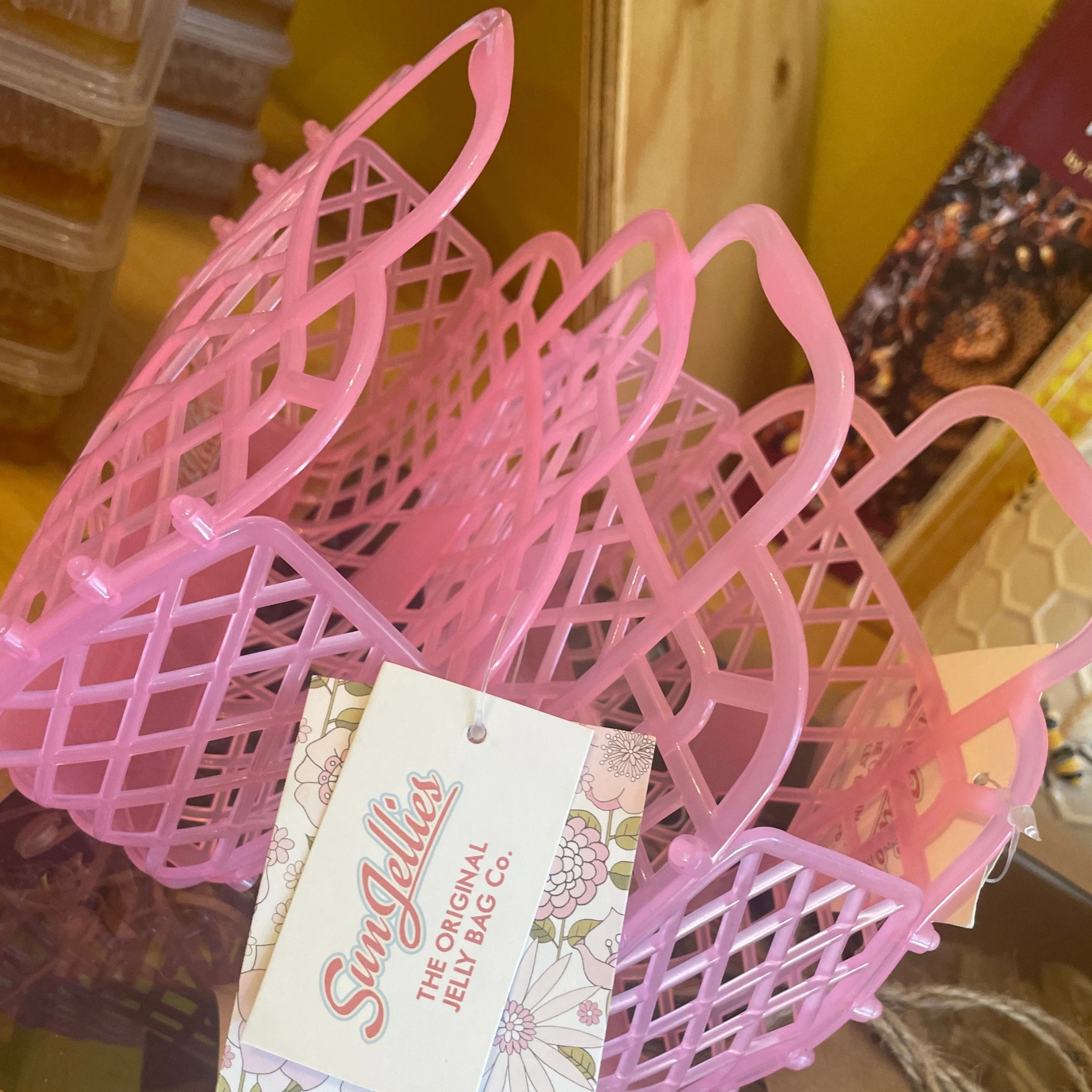Sun Jellies | Mini Retro Bag Pink