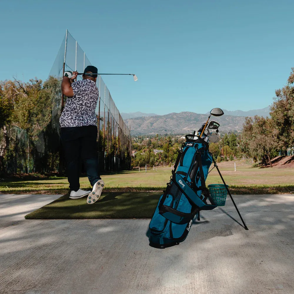 Sunday Golf El Camino Golf Stand Bag Midnight Green (Bag Height 34")