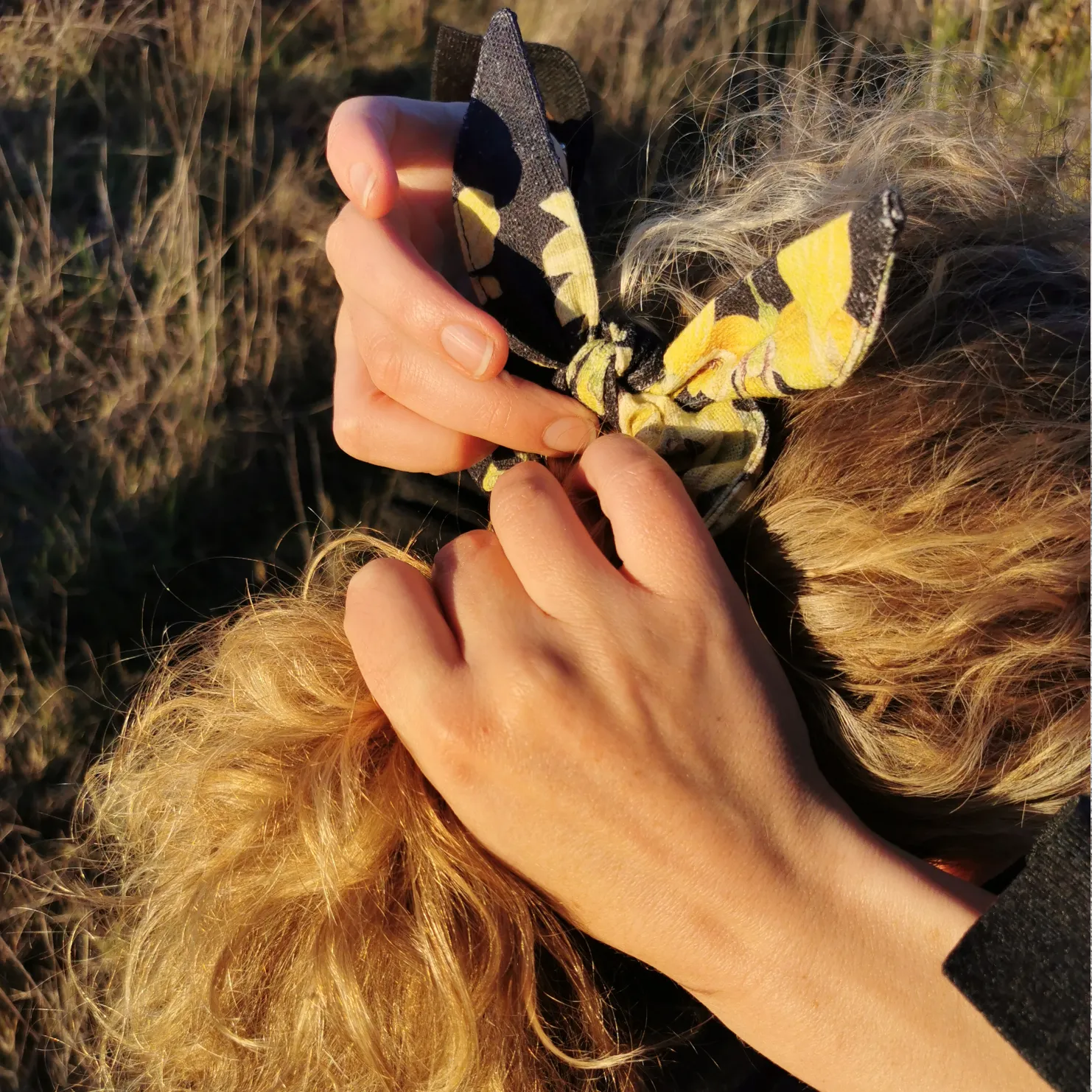Sunrise Feast Scrunchy