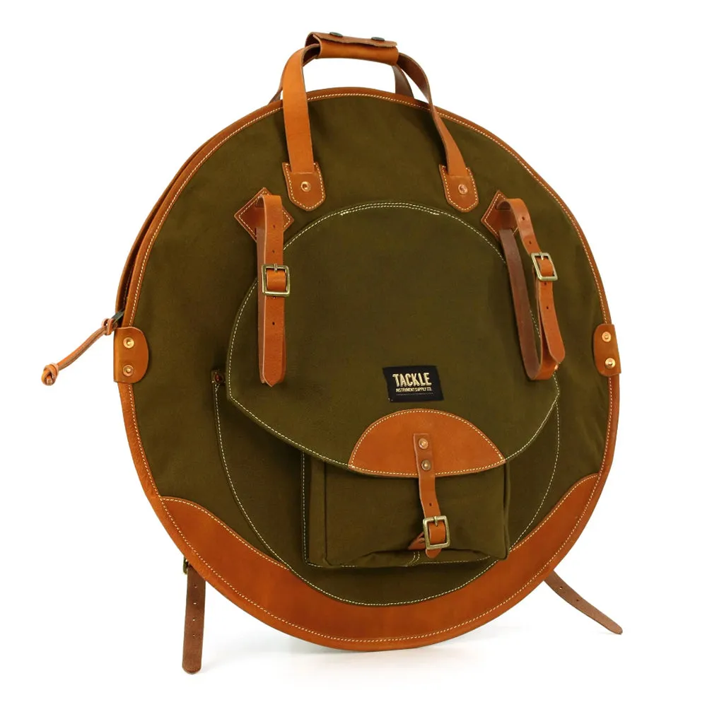 Tackle 22" Cymbal Bag - Forrest Green