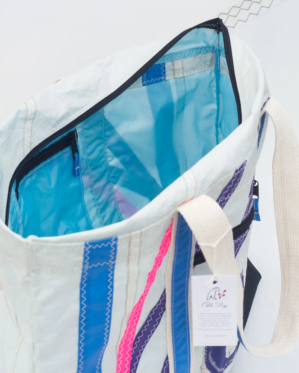Terrapin Beach Bag: Voile Systeme Sailmaker's Logo