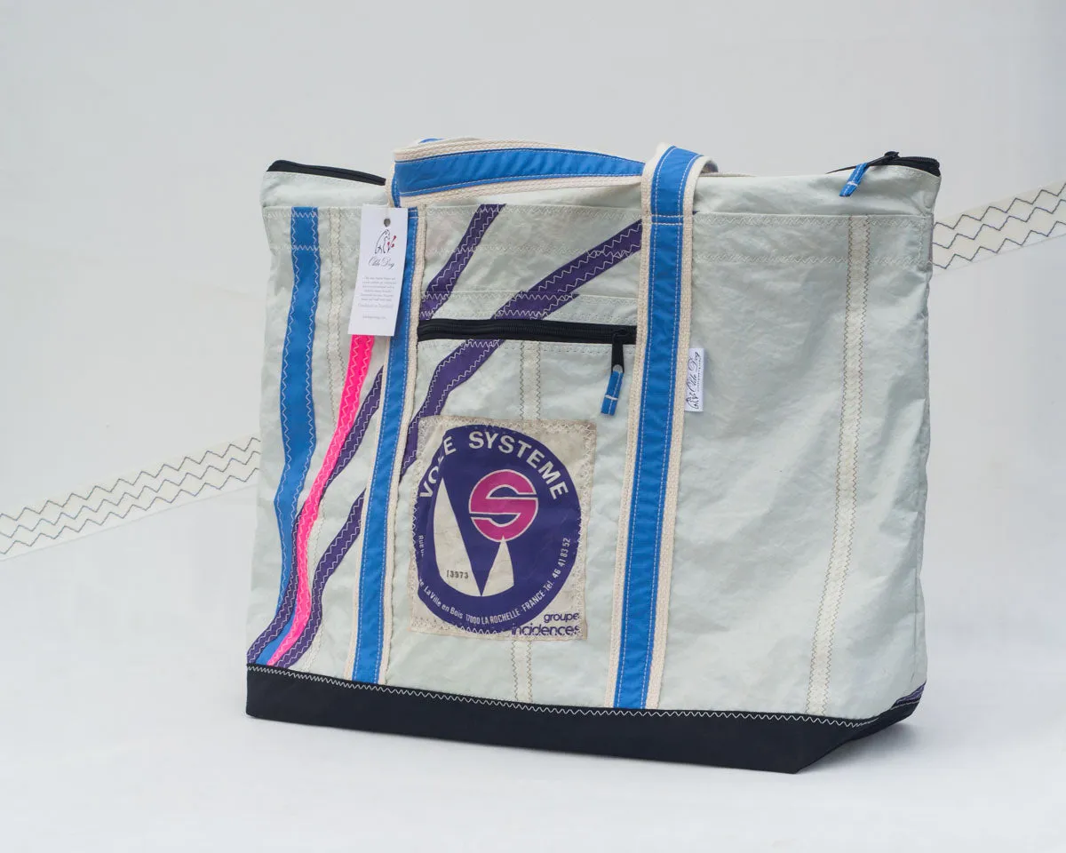Terrapin Beach Bag: Voile Systeme Sailmaker's Logo