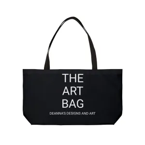 The Black Art Bag by Deanna’s Designs and Art Weekender Tote Bag