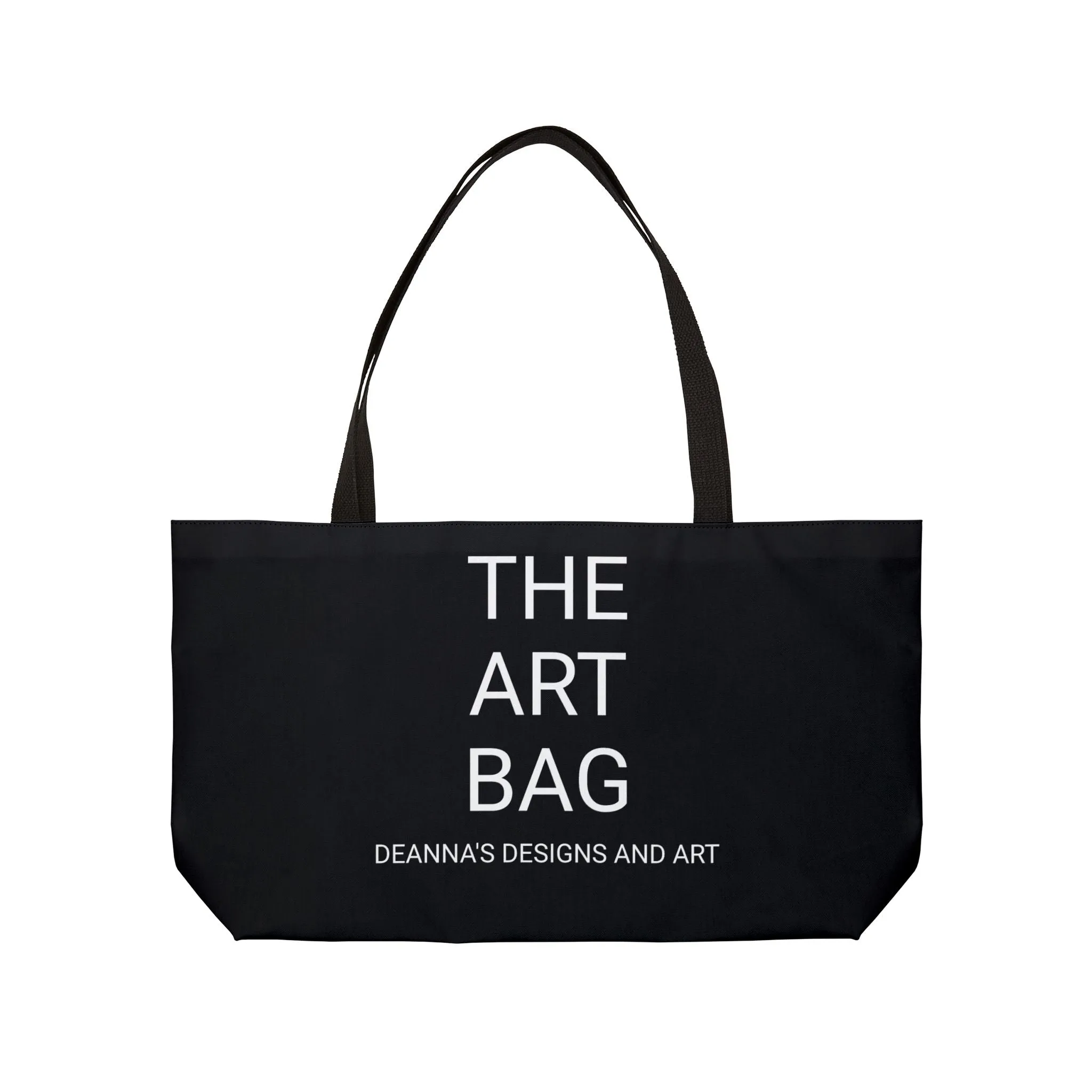 The Black Art Bag by Deanna’s Designs and Art Weekender Tote Bag