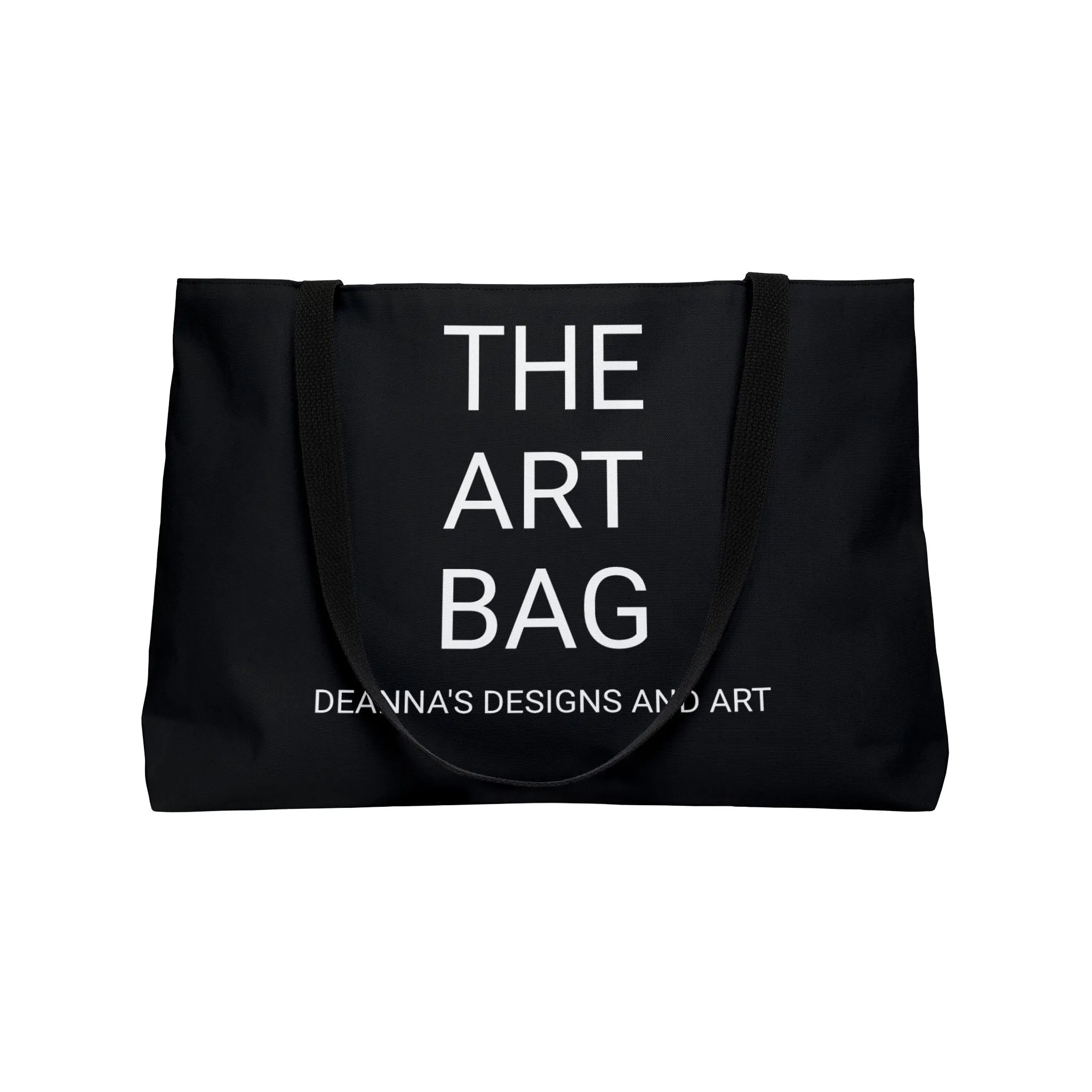 The Black Art Bag by Deanna’s Designs and Art Weekender Tote Bag