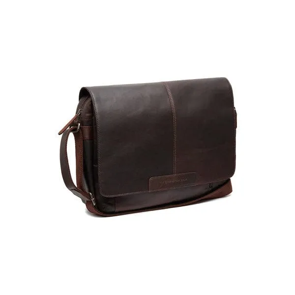 The Chesterfield Leather Laptop Bag Brown Richard