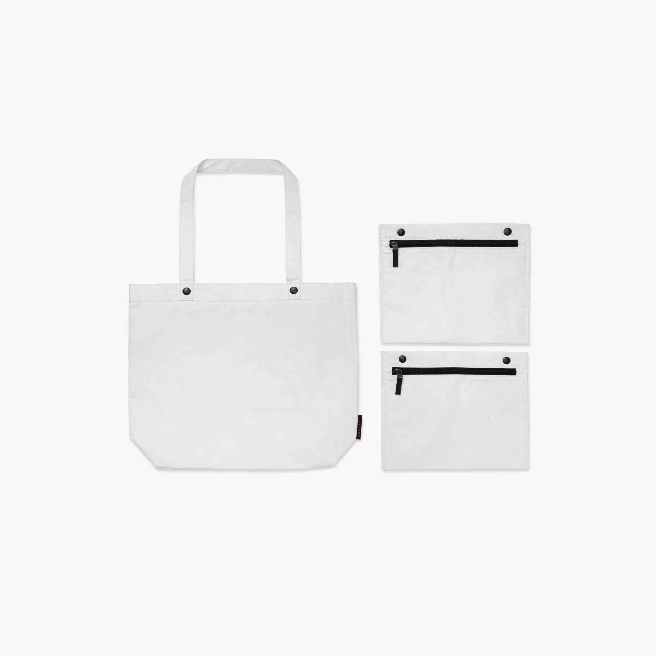 The Del Mar Packable Tote Small - Tyvek - White