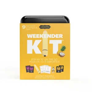 The Kama Sutra Weekender Sensual Play Kit - Coconut Pineapple