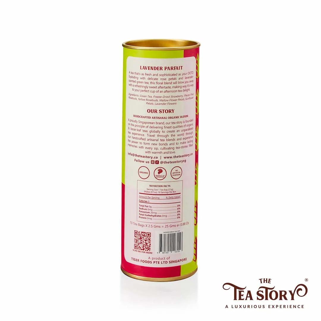 The Tea Story Lavender Parfait Tea Tube