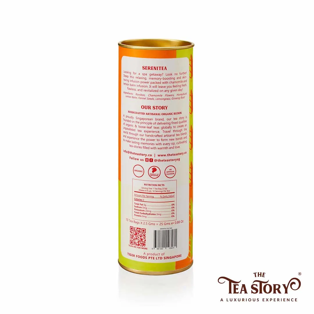 The Tea Story Serenitea Tea Tube