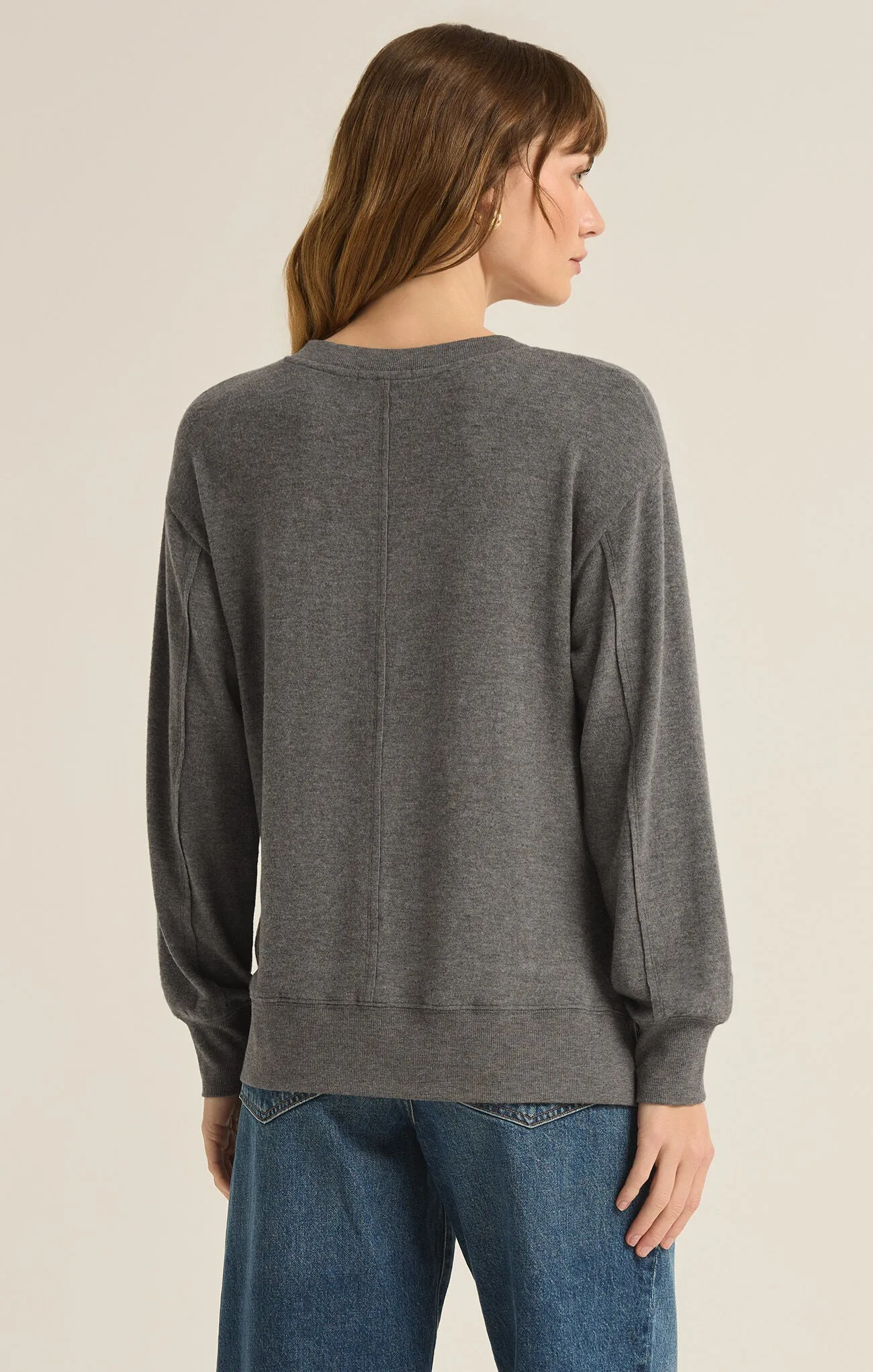 The Wilder Cloud V-Neck Long Sleeve Top