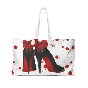 These is Bloody Shoes Weekender Bag