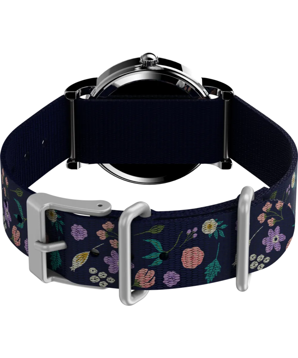Timex Weekender x Peanuts Floral 31mm Fabric Strap Watch