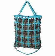 TK72-1401--Teal Hay Feeder Web Slow Feed