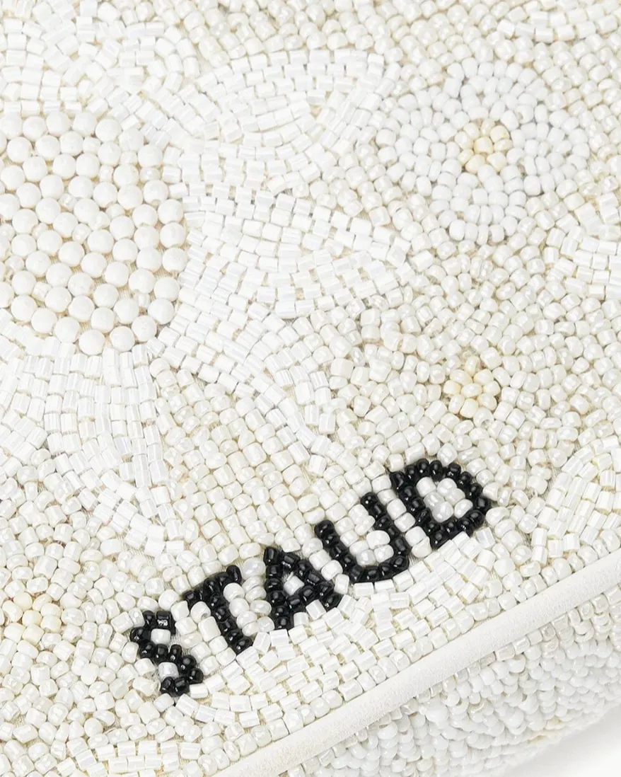 Tommy Beaded Bag in Garden Party | Staud