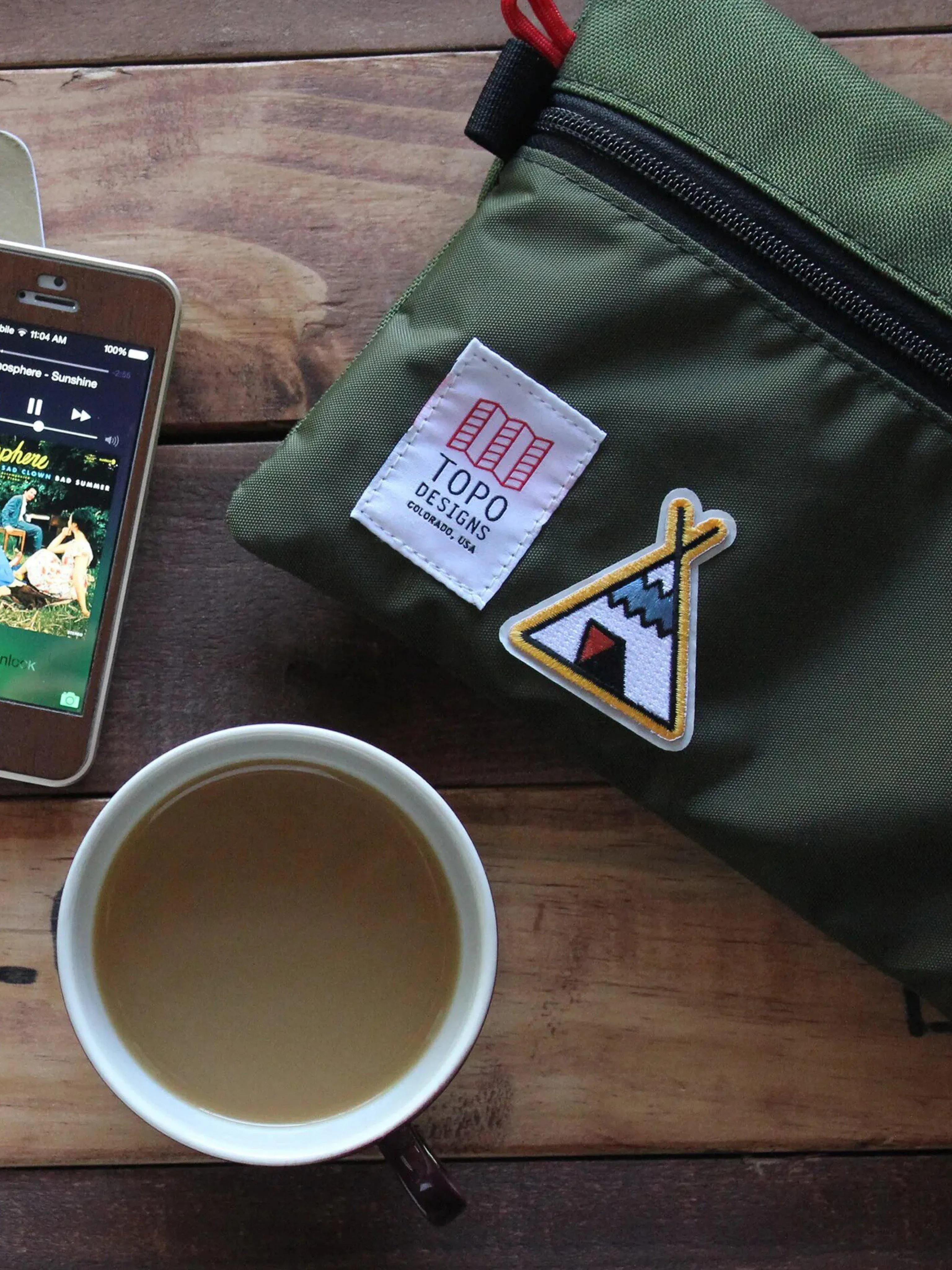 Topo Designs Accessory Bags Olive