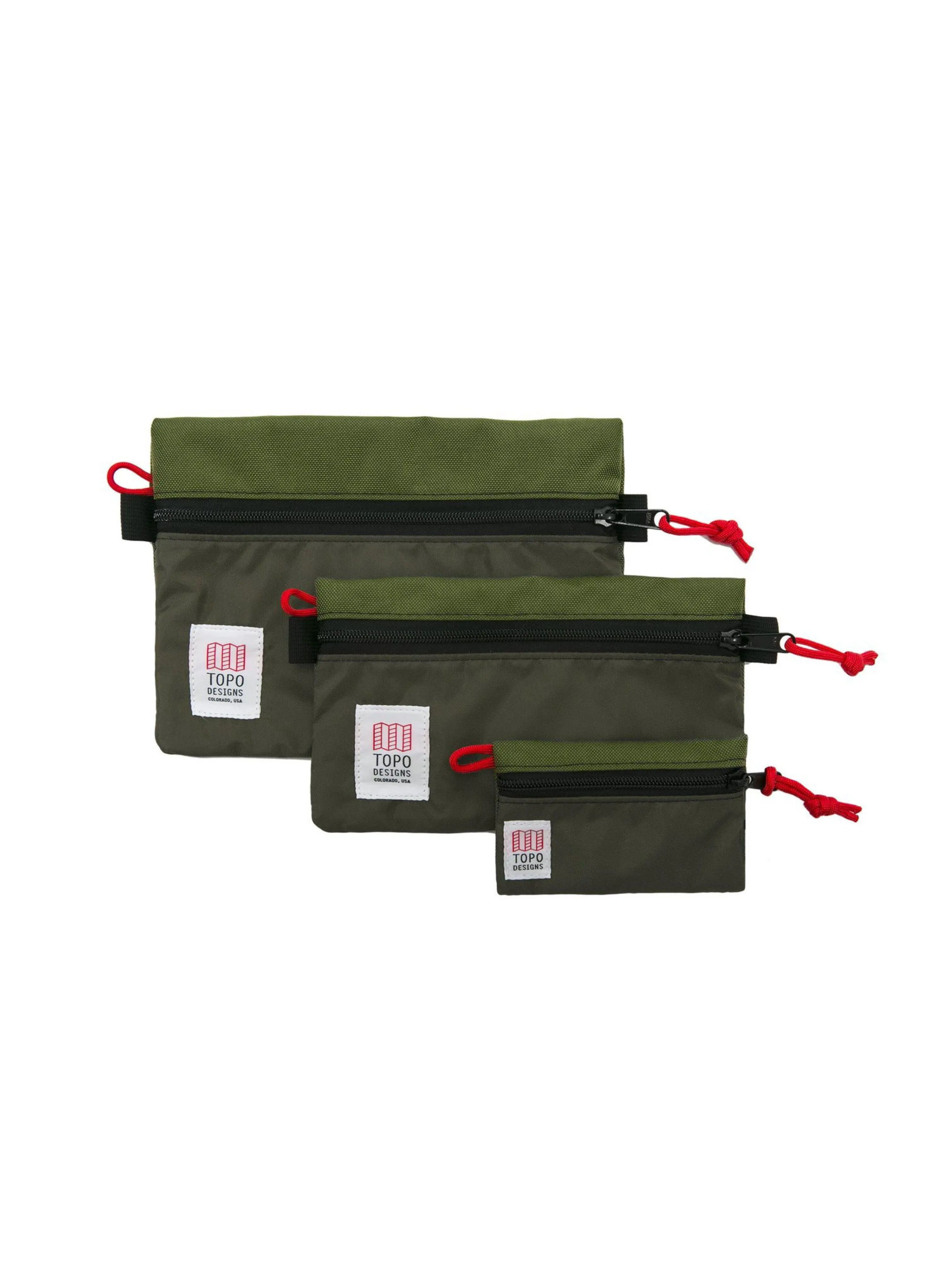 Topo Designs Accessory Bags Olive