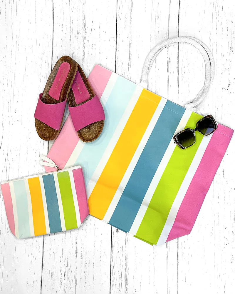 Tropical Sunrise Coast Tote