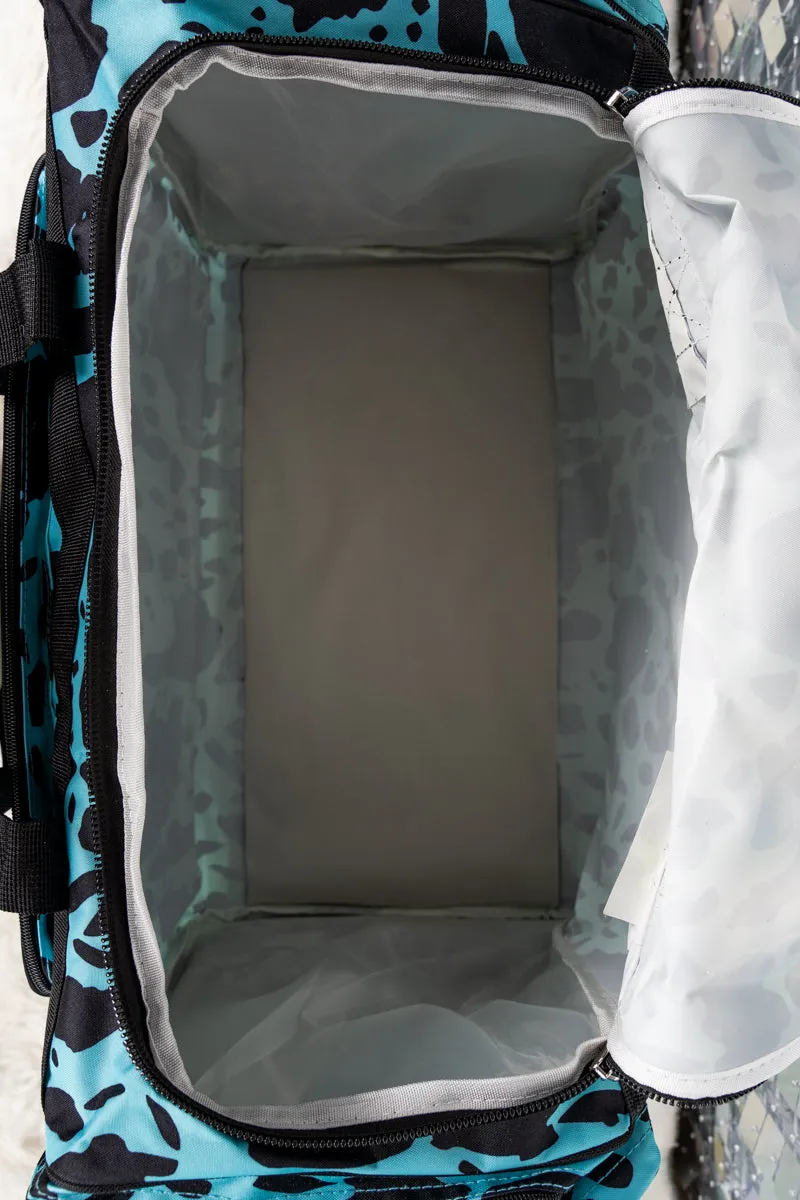 Turquoise Milkin' It Duffle Bag 23"