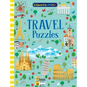 Usborne Minis: Travel Puzzles (Paperback Book)