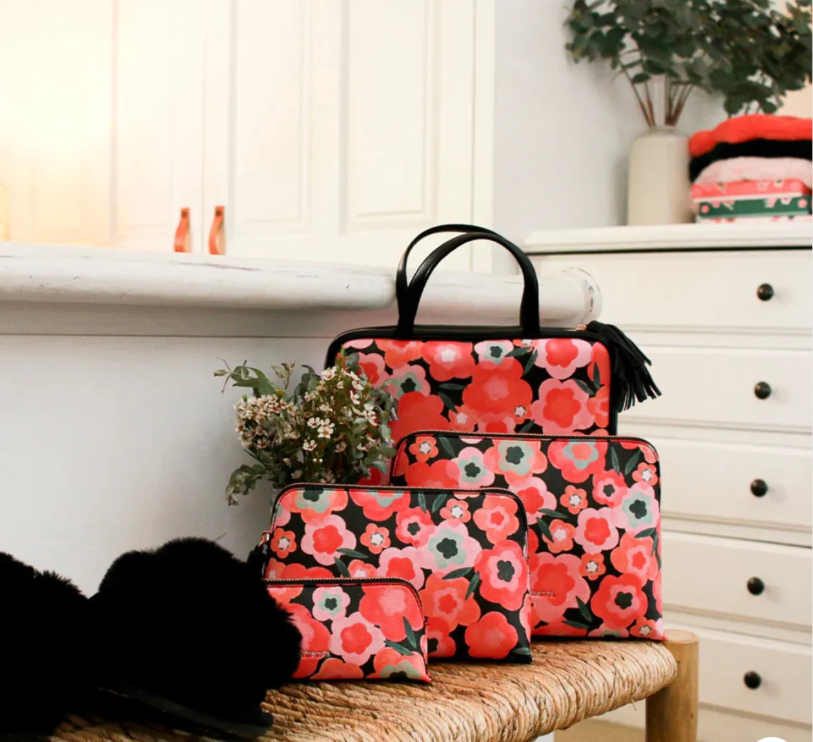 Vanity Bags In Midnight Blooms