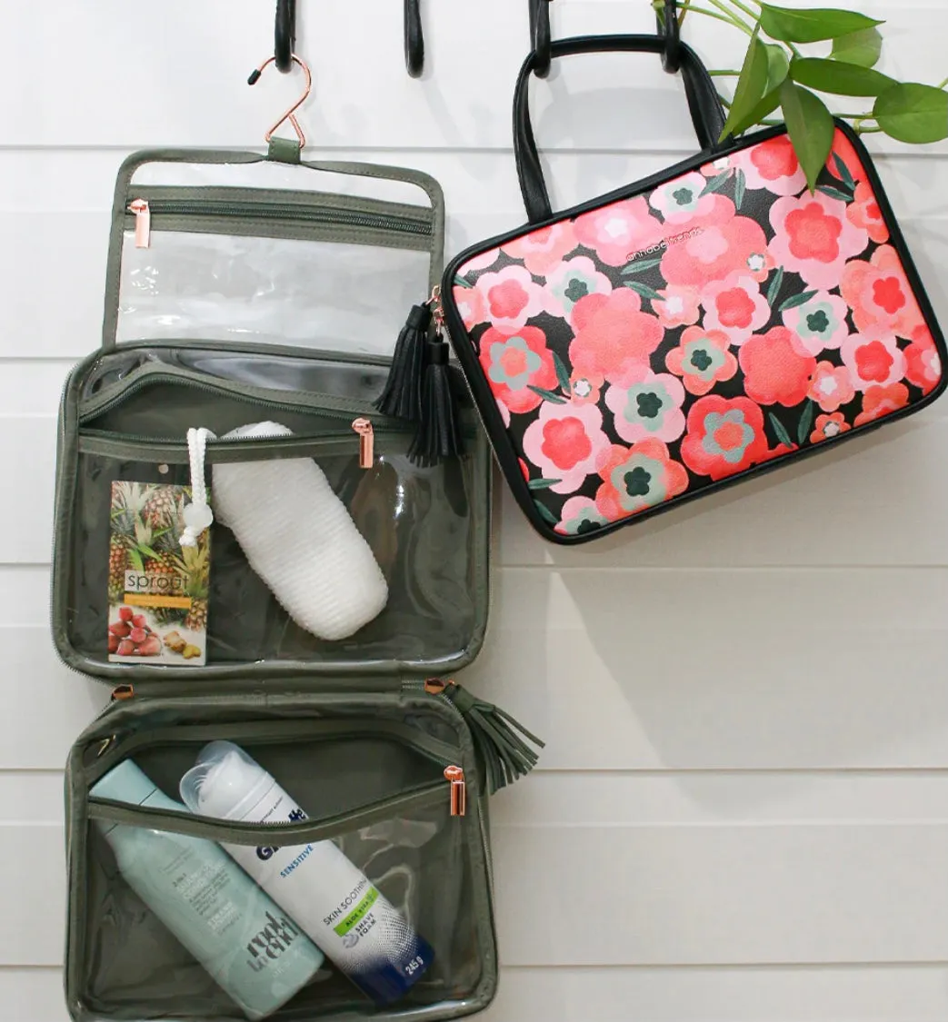 Vanity Bags In Midnight Blooms