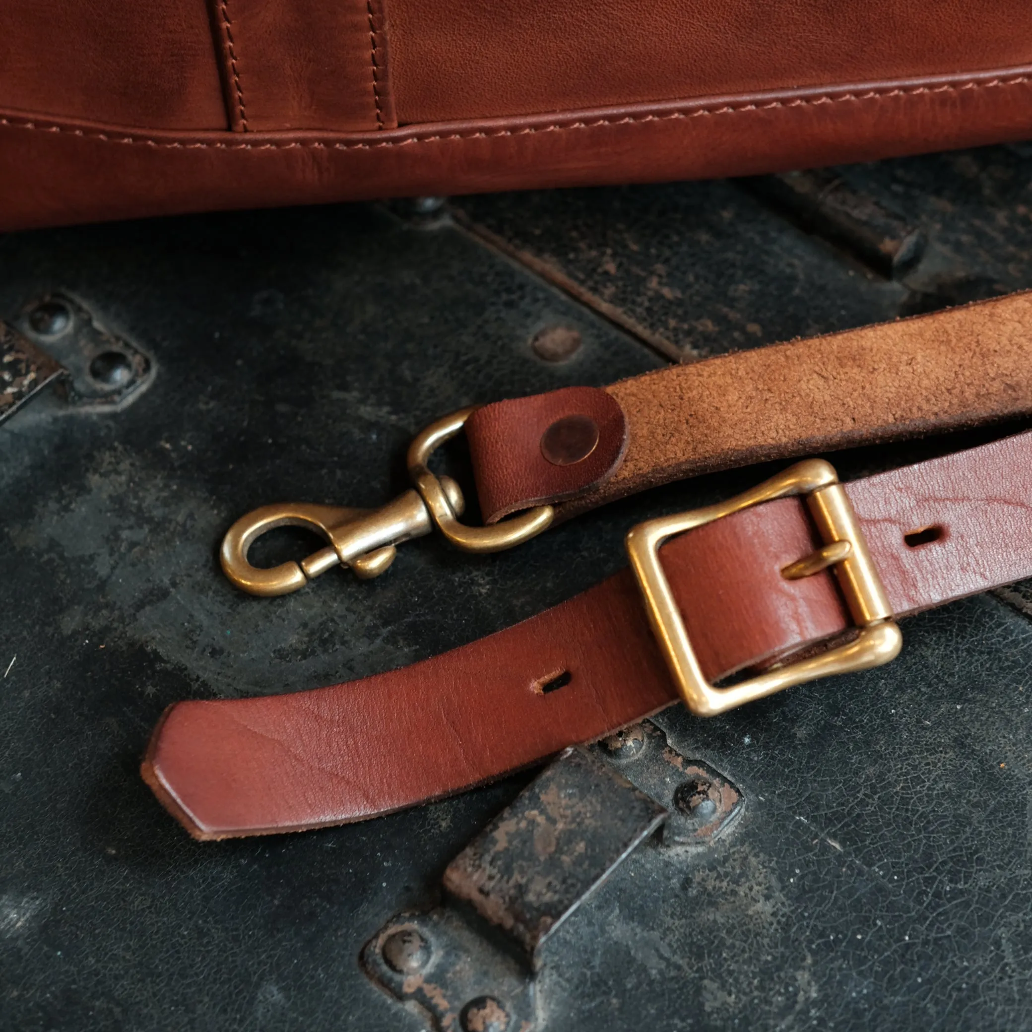 VASCO Leather Boat Tote Bag
