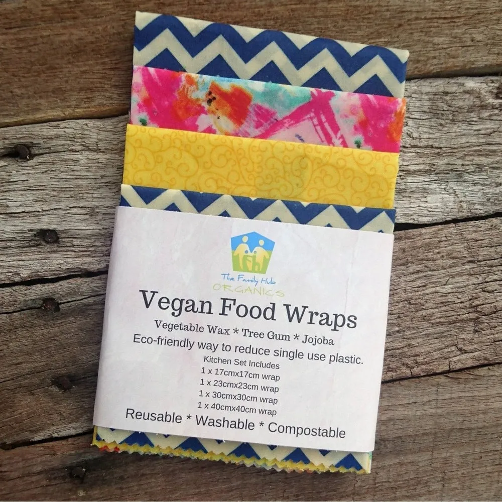 Vegan Food Wraps from The Family Hub - The Kitchen Set