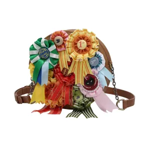 Vendula Pony Club Rosette Edition Apollo Round Crossbody Bag