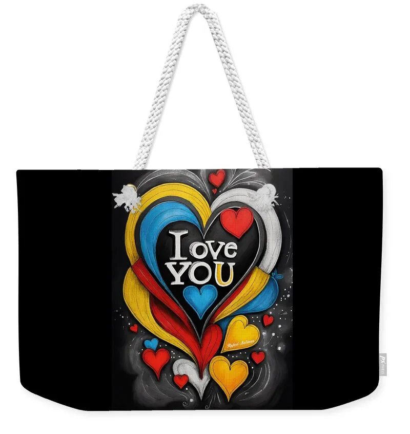 Vibrant Love - Weekender Tote Bag