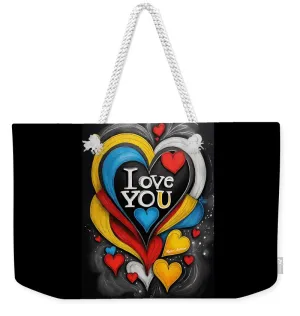 Vibrant Love - Weekender Tote Bag