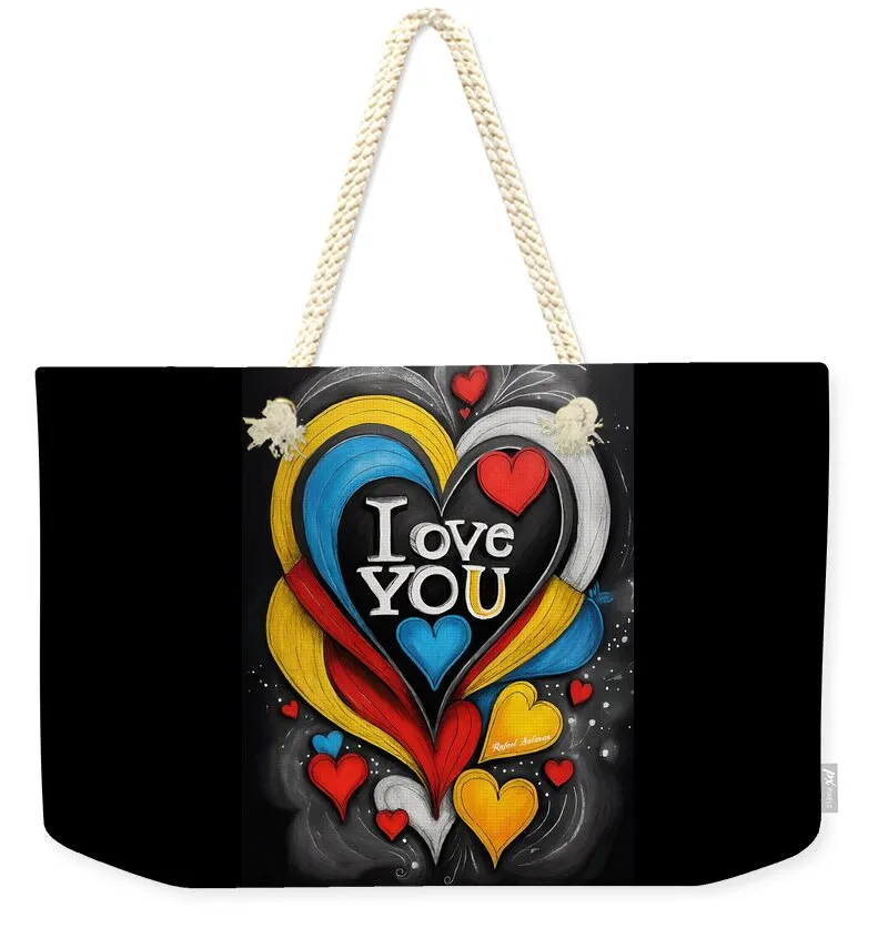 Vibrant Love - Weekender Tote Bag