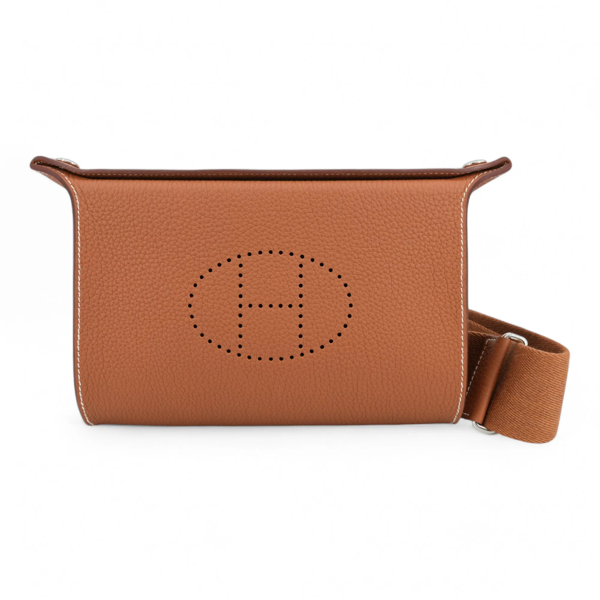 Videpoches Bag in Gold Togo PHW