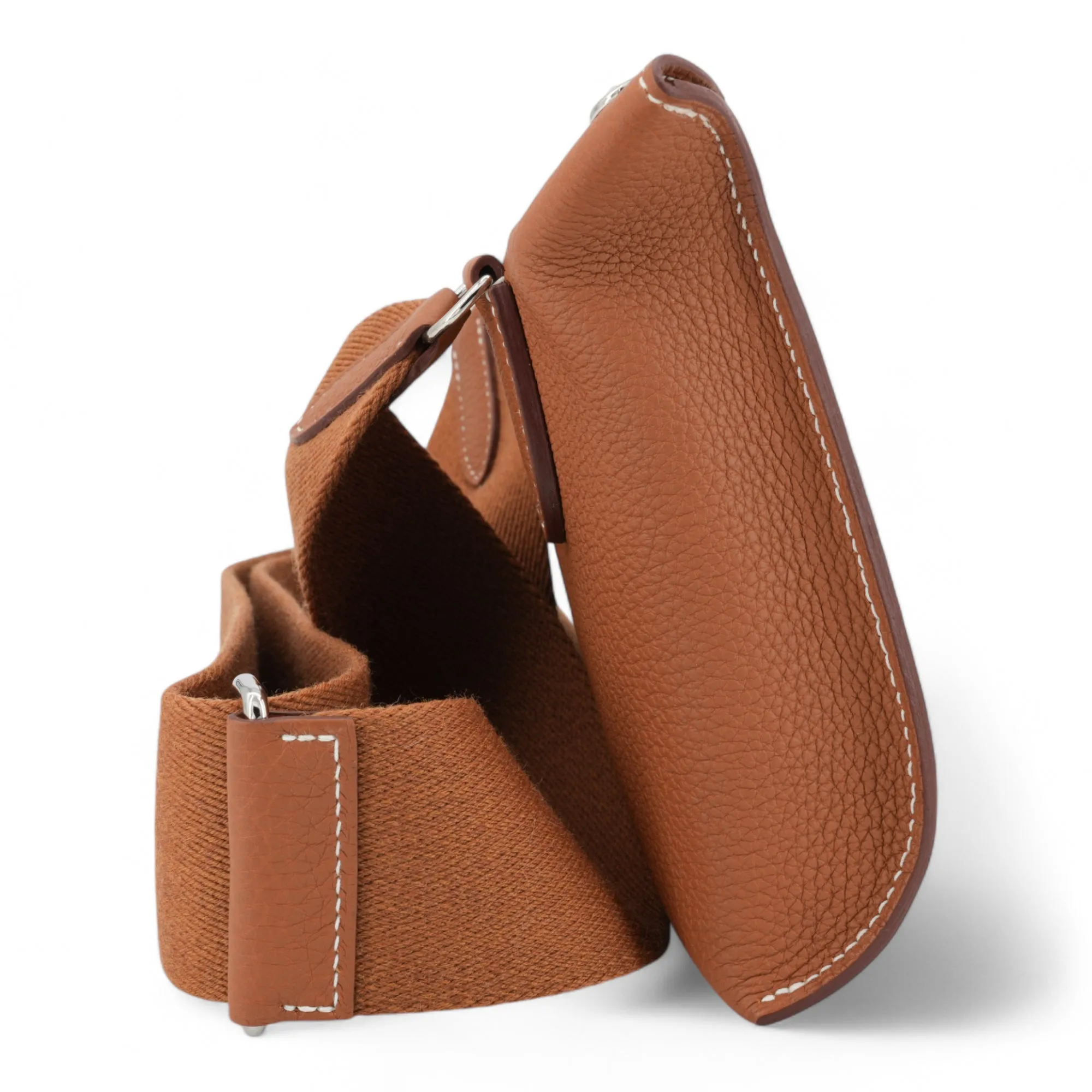 Videpoches Bag in Gold Togo PHW