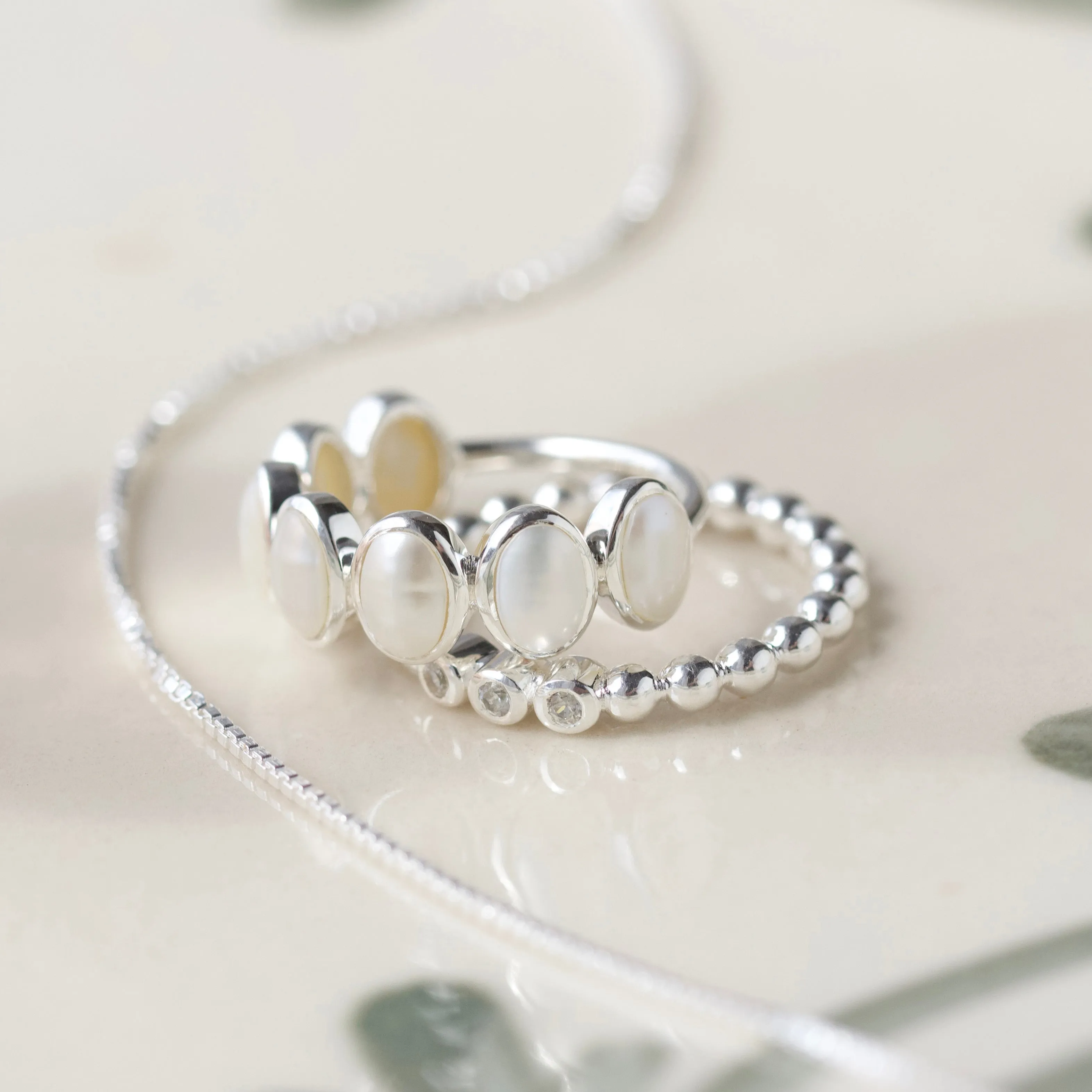 Violetta Pearl Ring