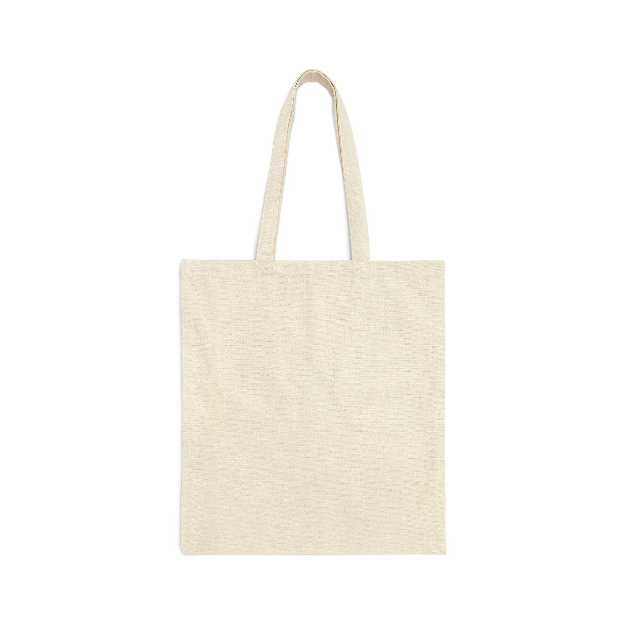 VMM-Purple Fox Cotton Canvas Tote Bag